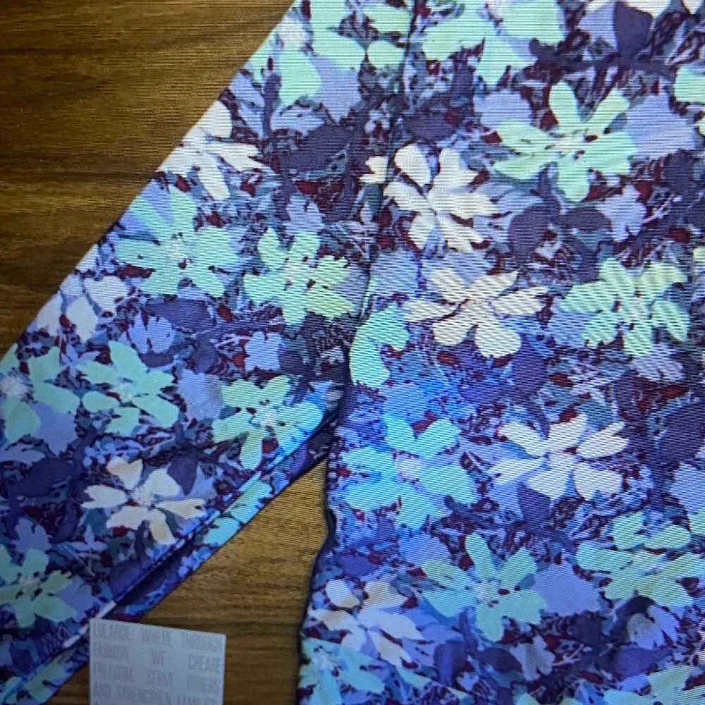 Lularoe os leggings new with tag floral print